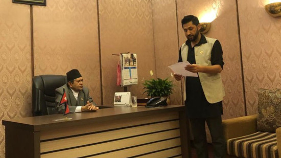 एमालेबाट संसद् ‘हाइज्याक’ भएको रवि लामिछानेको आरोप